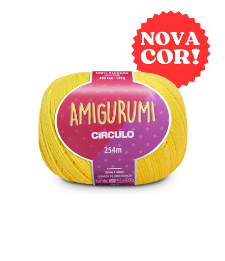 Fio Amigurumi 125g - Círculo - 3061 - Gardênia - Armarinhos Nodari