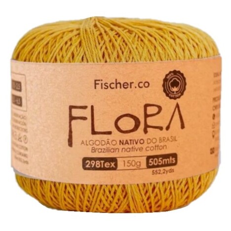［ライ］ARBOUR / FOUNDATION SERIES Fio Flora 150g - Fischer.Co - 3013 - Soja - Armarinhos Nodari