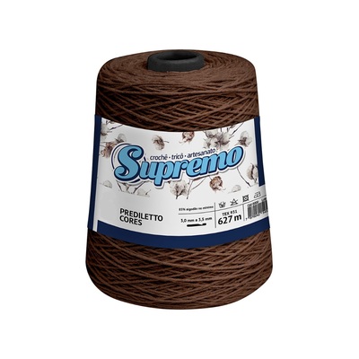 Barbante Cores N°6 - 600g - Supremo - N°6 - 342 - Avelã