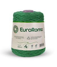 Barbante Nº4 Cores - 600g - EuroRoma - N°4 - 810 - Verde Água