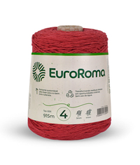 Barbante Nº4 Cores - 600g - EuroRoma - N°4 - 810 - Verde Água
