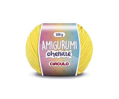 Amigurumi Chenille 100g - Círculo - 8176 - Off White - Armarinhos